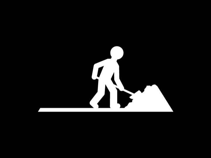 Claude Closky, ‘Working,’ 2004, flat screen, silent, pictograms projected for 2 seconds, then reversed for 2 seconds, in a loop. Claude Closky, ‘Working,’ 2004, flat screen, silent, pictograms projected for 2 seconds, then reversed for 2 seconds, in a loop.